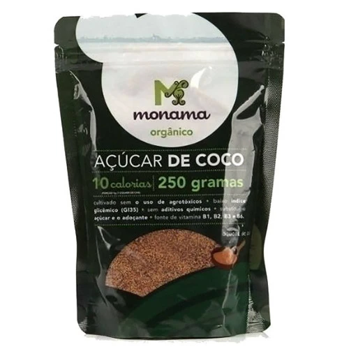 AÇÚCAR DE COCO 250G MONAMA