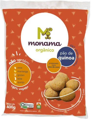 PÃO DE QUINOA 400G