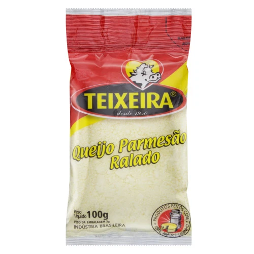 QUEIJO PARMESÃO RALADO TEIXEIRA PACOTE 100G
