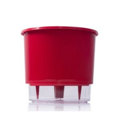 VASO AUTOIRRIGAVEL VERMELHO
