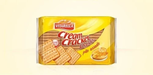 BISCOITO VITAR 400G C CRACKER CROCKS PÃO ASSADO