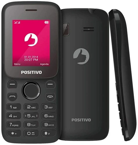 CELULAR POSITIVO P25 2G 1 8 PRETO