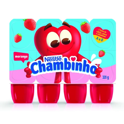 PETIT SUISSE CHAMBINHO MORANGO 320G