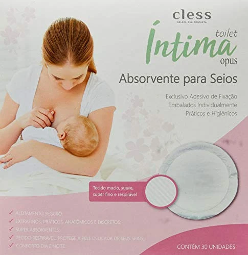 PROTETOR DE SEIO ABSORVENTE SALON OPUS COM 30 0 UNIT