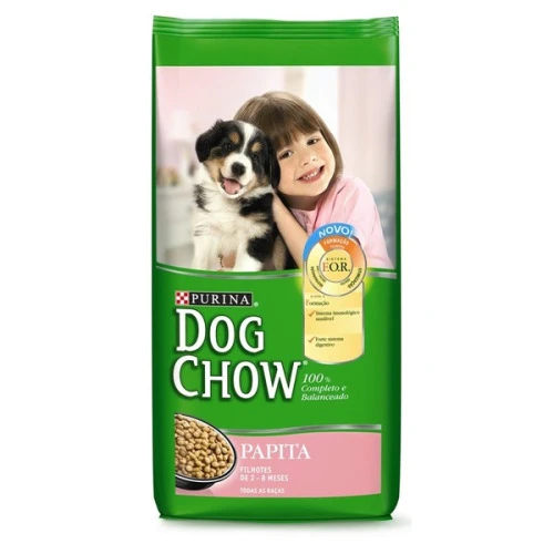 RAÇÃO PARA CÃES DOG CHOW PAPITA FILHOTES