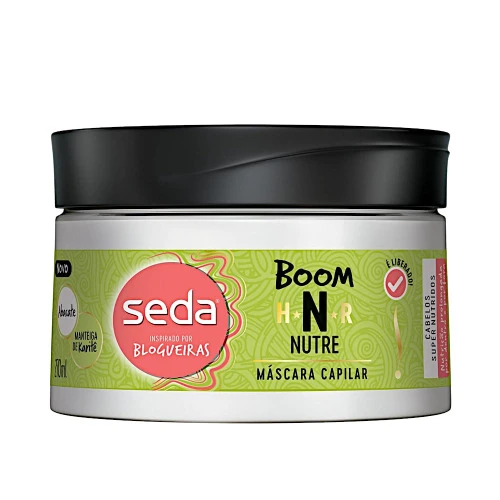 MÁSCARA DE TRATAMENTO SEDA BOOM NUTRE ABACATE E MANTEIGA DE KARITÉ 300G