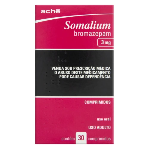 SOMALIUM 3MG 30 COMPRIMIDOS ACHÉ