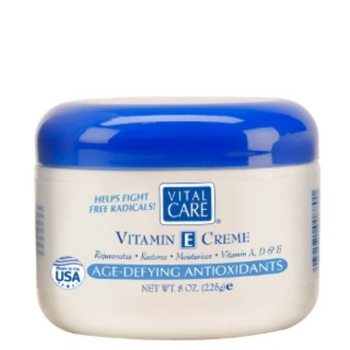 VITAMIN E CREME AGE DEFYING ANTIOXIDANTS VITAL CARE REJUVENESCEDOR FACIAL 225G