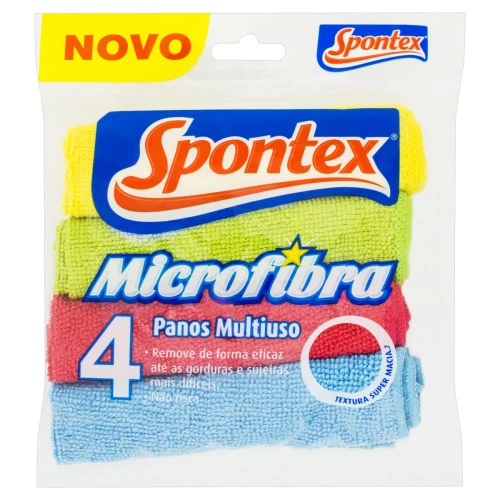 PANO MULTIUSO SPONTEX 4 UNIDADES