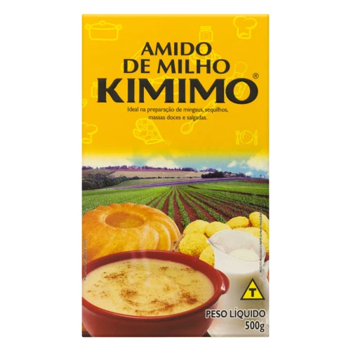 AMIDO DE MILHO KIMIMO CAIXA 500G