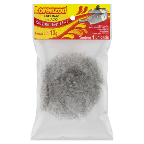 ESPONJA AÇO LORENZON 10G