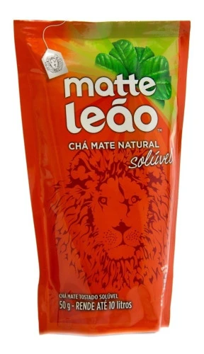 CHÁ MATE NATURAL MATTE LEÃO SACHÊ 50G
