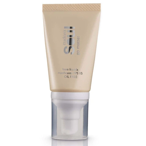 KB BASE LÍQUIDA EUDORA SOUL MATTE BEGE NATURAL 30ML