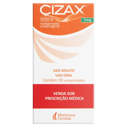 CIZAX 5MG MANTECORP FARMASA CAIXA 30 COMPRIMIDOS