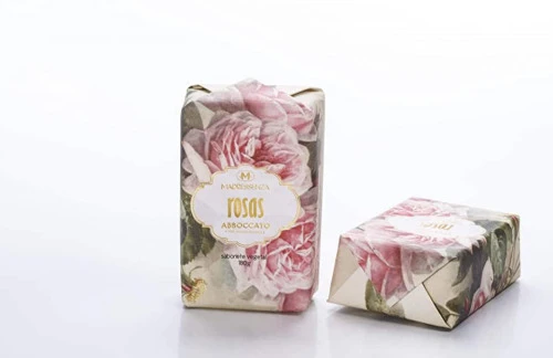 SABONETE VEGETAL ROSAS MADRESSENZA 180G