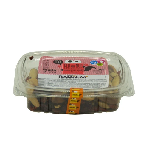 MIX CASTANHA RAIZ BEM 130G RED AND NUT FRUTAS VERMELHAS
