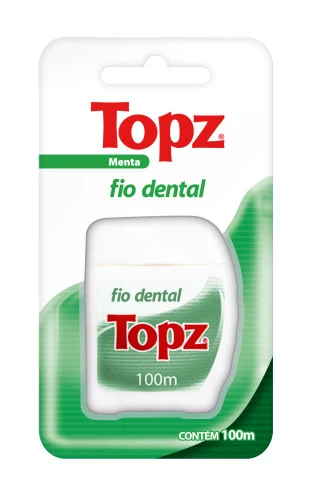 FIO DENTAL TOPZ LV 100 PG 50M MENTA