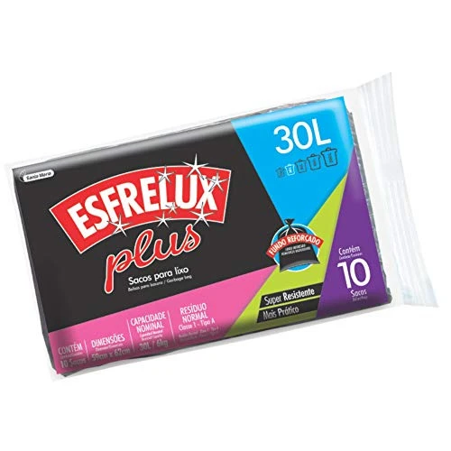 SACO PARA LIXO COM 10UNIDADE