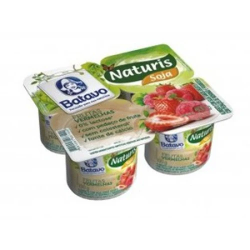ALIMENTO BIO SOJA BATAVO FR VERMELHAS