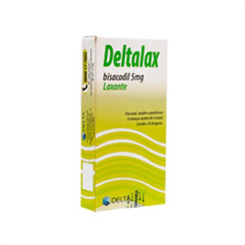 DELTALAX 5MG 20COMP