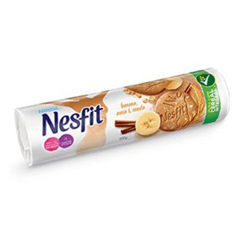 BISCOITO INTEGRAL NESFIT BANANA AVEIA 200G