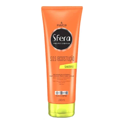 SHAMPOO NAZCA SFERA S O S RECONSTRUÇÃO 240ML