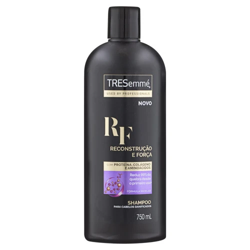 SHAMPOO TRESEMMÉ RECONSTRUÇÃO E FORÇA FRASCO 750ML