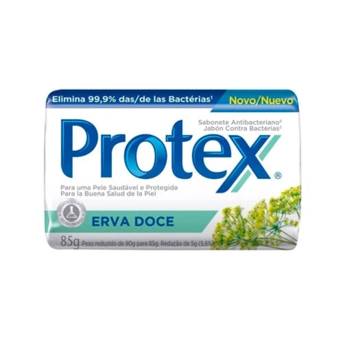 SABONETE EM BARRA PROTEX ANTIBACTERIANO ERVA DOCE 85G