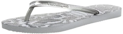 SAND HAVAIANAS SLIM ANIMALS CINZA 37 38