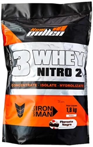 WHEY 3W 1 8KG FLORESTA NEGRA NEW MILLEN