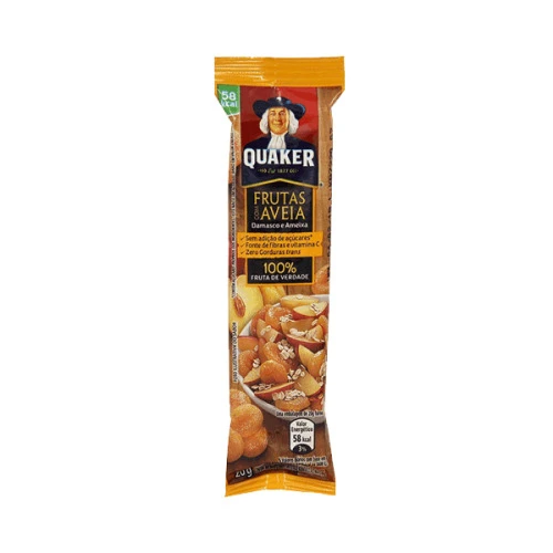 BARRA QUAKER DAMASCO AMEIXA20G