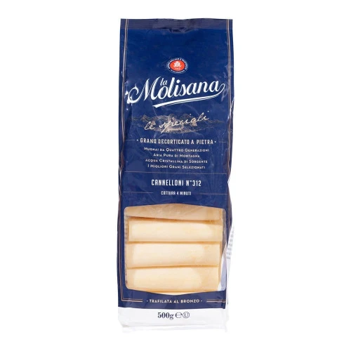 MACARRÃO CANNELONI MOLISANA 500GR