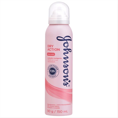 DESODORANTE JOHNSON S DRY ACTION AEROSOL