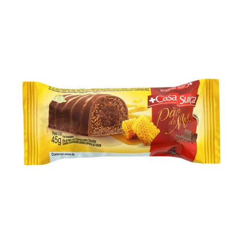 PÃO DE MEL CASA SUÍÇA PACOTE 45G