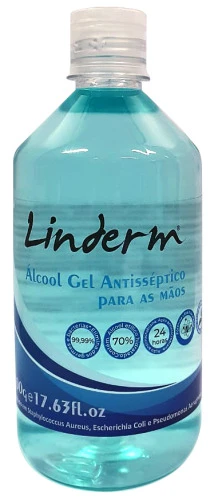 ÁLCOOL GEL LINDERM 500G