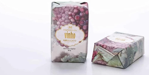 SABONETE VEGETAL VINHO MADRESSENZA 180G