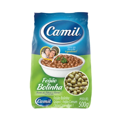 FEIJÃO BOLINHA CAMIL 500G