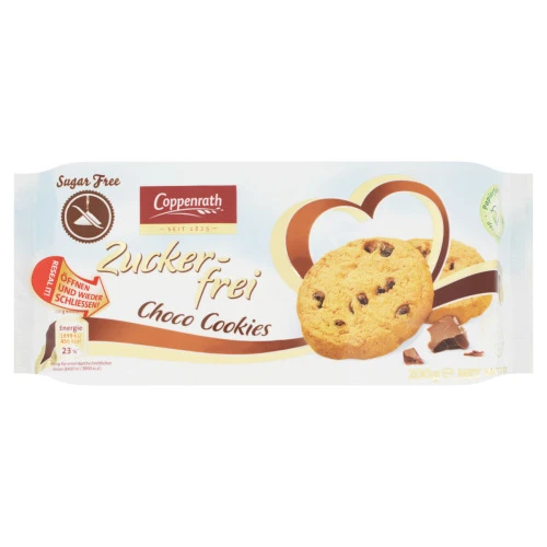 BISCOITO COOKIE CHOCO CHIP COPPENRATH PACOTE 200G