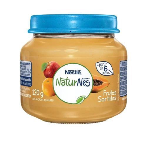 NESTLÉ PAPINHA NESTLÉ FRUTAS SORTIDAS 120G
