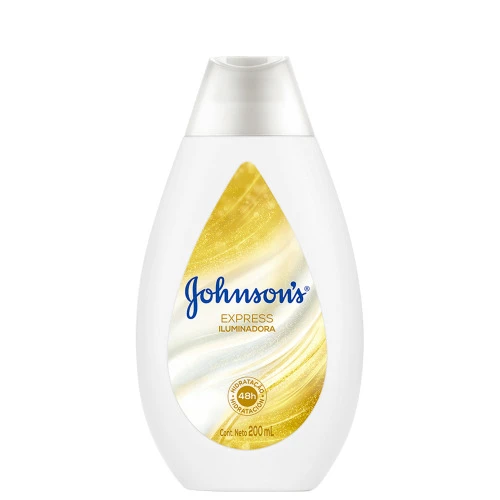 LOÇÃO HIDRATANTE JOHNSONS BODY LOTION ILUMINADORA 200ML