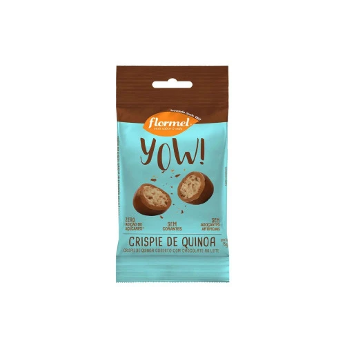 CHOCOLATE YOW FLORMEL 35G CRISPIE QUINOA