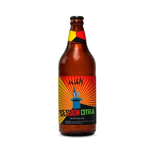 CERVEJA WÄLS SESSION CITRA PURO MALTE 600ML GARRAFA