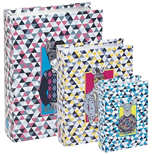 KIT LIVRO CAIXA 3PCS THE HIPSTER