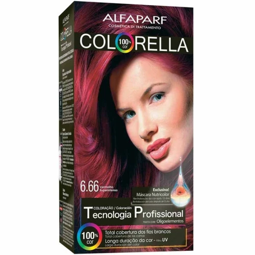 TINTURA COLORELLA VERMELHO SUPER INTENSO ALFAPARF