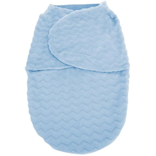SACO DE DORMIR BEBÊ RECÉM NASCIDO BABY SUPER SOFT AZUL BUBA