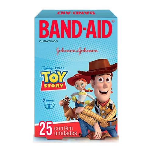 CURATIVOS BAND AID DECORADO TOY STORY 25 UNIDADES