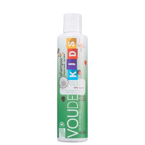 SHAMPOO VEGANO SEM EMBARAÇO VOU DE KIDS GRIFFUS 300ML