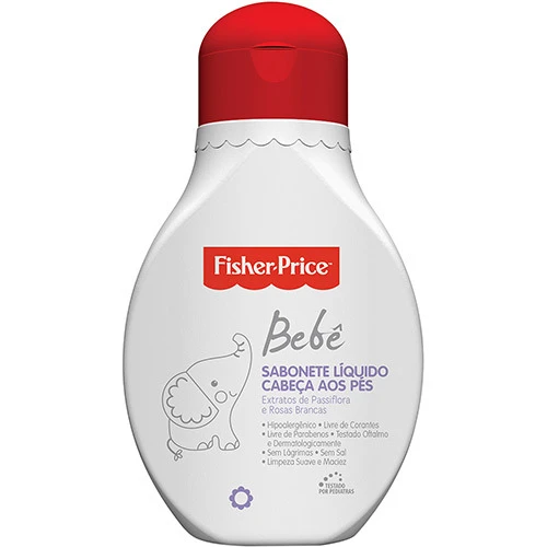 SABONETE LÍQUIDO FISHER PRINCE CABECA AOS PES