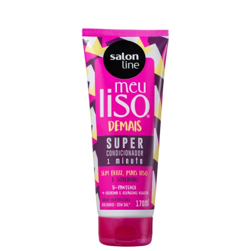CONDICIONADOR SALON LINE MEU LISO SUPER COND DEMAIS 170ML
