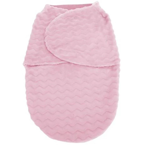 SACO DE DORMIR BEBÊ RECÉM NASCIDO BABY SUPER SOFT ROSA BUBA